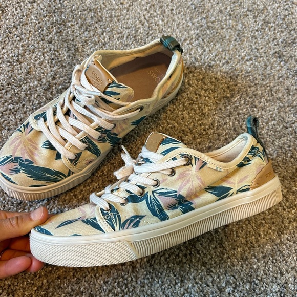 Toms sneakers low top tropical print - Picture 4 of 7